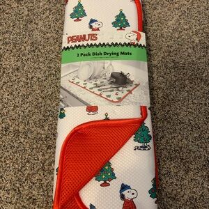 Snoopy Puffer Jacket, Dish Drying Towel (set of 2) NWT!